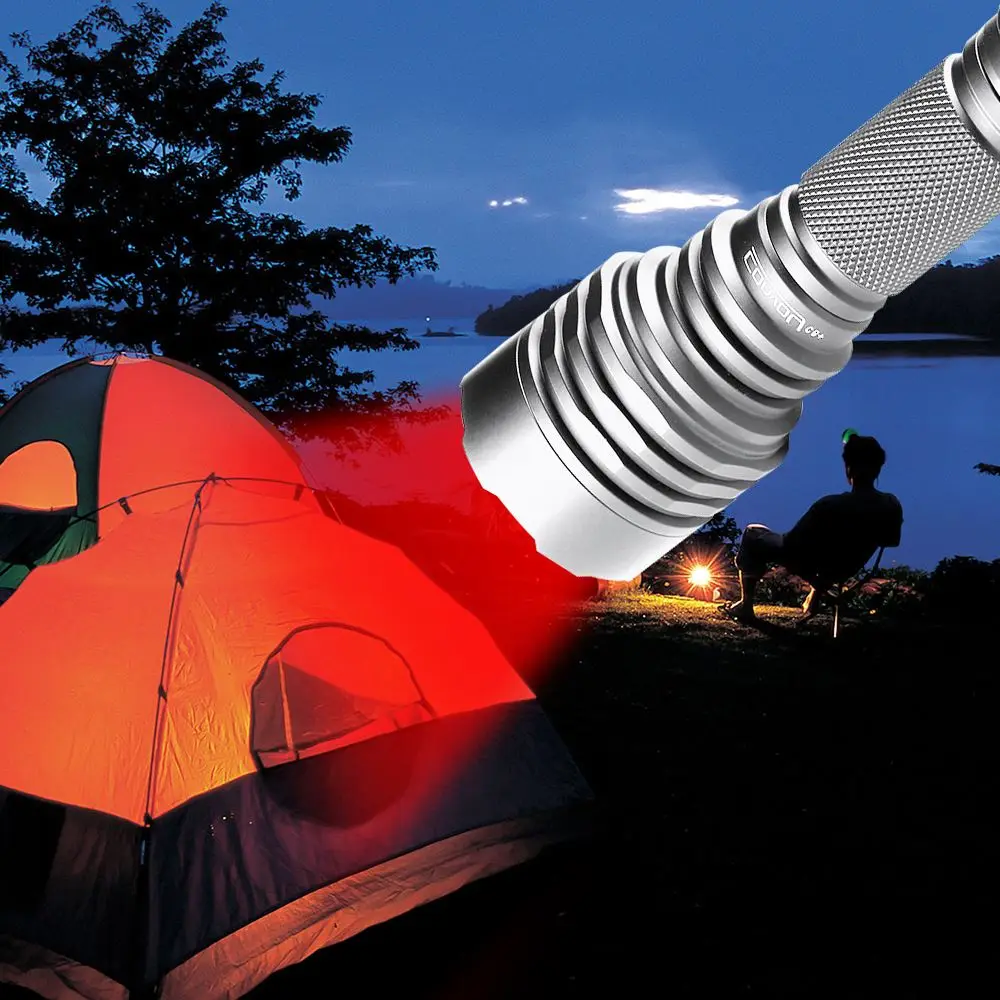 Convoy C8+ KR CSLNM1.23 red light flashlight 7W maximum current 2.5A outdoor strong light flashlight with temperature contro
Convoy C8+ KR CSLNM1.23 red light flashlight 7W maximum current 2.5A outdoor strong light flashlight with temperature contro