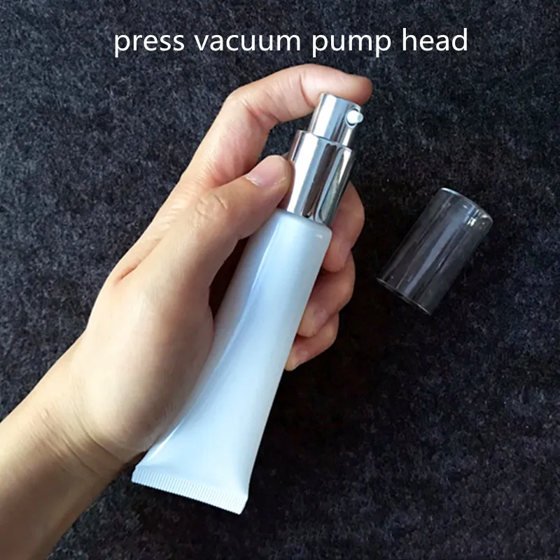 Оптовая продажа, пластиковая мягкая туба 35 мл/40 мл, пустая Косметическая туба для лосьона, сжимаемая бутылка с прессом, вакуумный насос, контейнер для крема 
Оптовая продажа, пластиковая мягкая туба 35 мл/40 мл, пустая Косметическая туба для лосьона, сжимаемая бутылка с прессом, вакуумный насос, контейнер для крема