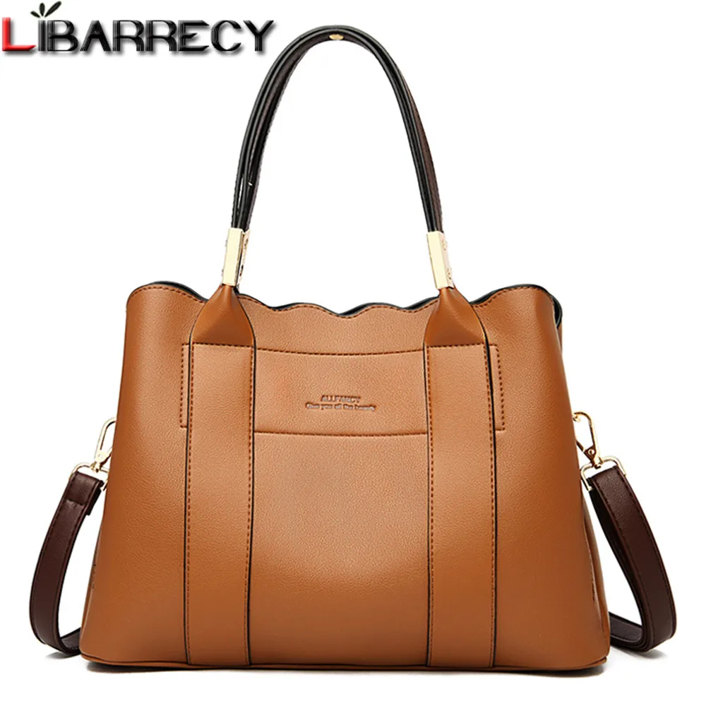 Contrast Color Handles Female Tote Bag Striped Design Genuine Leather Shoulder Bag for Women Large Capacity Crossbody Handbag
Contrast Color Handles Female Tote Bag Striped Design Genuine Leather Shoulder Bag for Women Large Capacity Crossbody Handbag