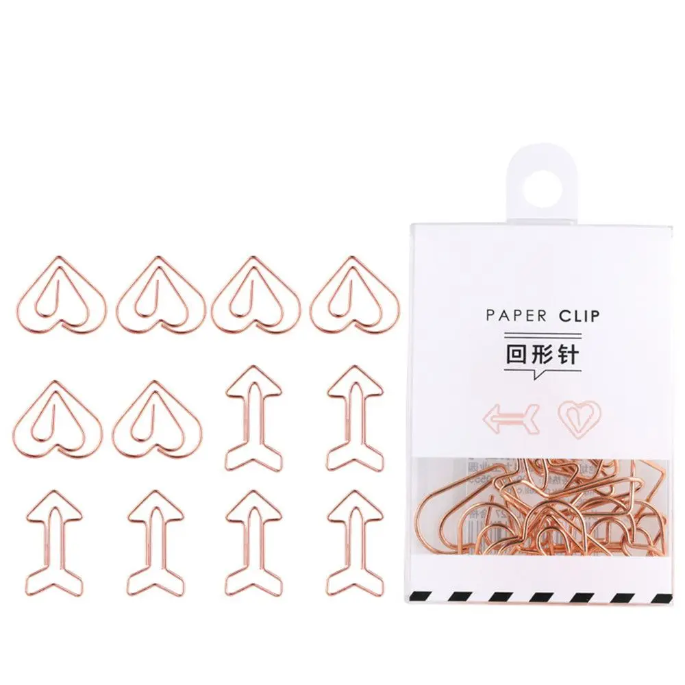 12pcs/lot Arrow Heart Shape Paper Clips Stationery Hollow Out Binder Clips Photos Tickets Notes Letter Clamp Office Supplies
12pcs/lot Arrow Heart Shape Paper Clips Stationery Hollow Out Binder Clips Photos Tickets Notes Letter Clamp Office Supplies