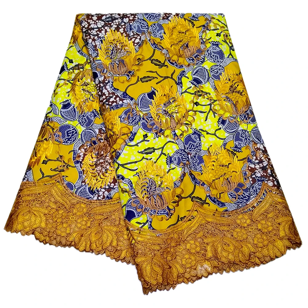 Ankara African Formal Wax Gothic Printed DIY Fabric Nigerian Embroidery Lace Fabric 6Yards\lot
Ankara African Formal Wax Gothic Printed DIY Fabric Nigerian Embroidery Lace Fabric 6Yards\lot