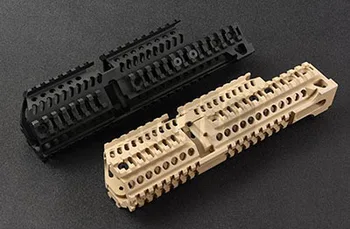 Tactical AK 47 picatinny rail Hand guard system Lightweight high strength Upper and lower split 
Tactical AK 47 picatinny rail Hand guard system Lightweight high strength Upper and lower split