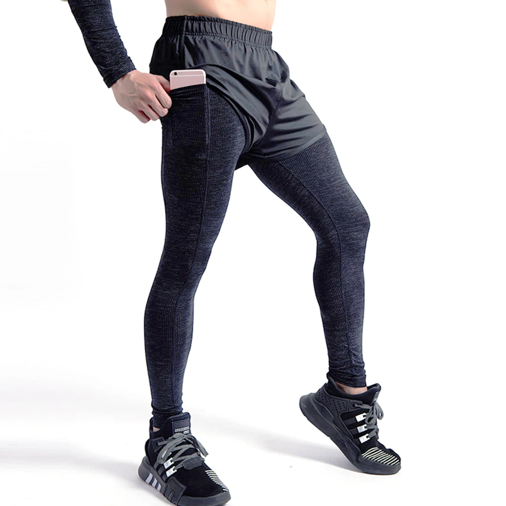 BOKAMODA New Arrival Men Fake Two Pieces Compression Leggings Workout Gym Running Leggings Pants Quick Drying Yoga Pant Legging
BOKAMODA New Arrival Men Fake Two Pieces Compression Leggings Workout Gym Running Leggings Pants Quick Drying Yoga Pant Legging