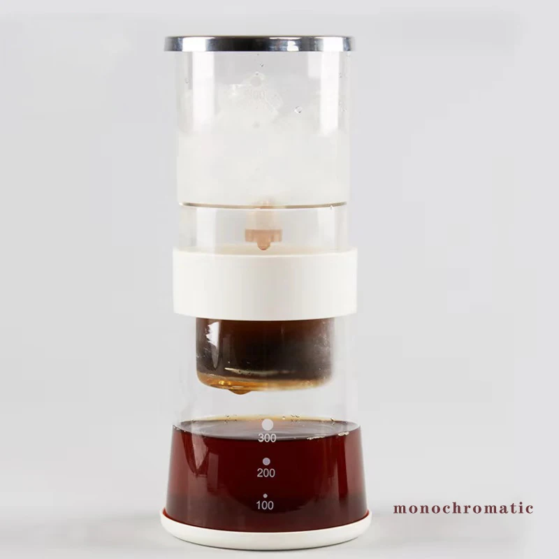 Cold Brew 400ML Water Drip Coffee Maker Reusable Glass Filter Tools Espresso Coffee Dripper Pot Ice Cold Brew Coffee Machine
Cold Brew 400ML Water Drip Coffee Maker Reusable Glass Filter Tools Espresso Coffee Dripper Pot Ice Cold Brew Coffee Machine