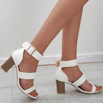 2020 Ankle Strap Heels Women Sandals Summer Shoes Women Open Toe Chunky High Heels Women Party Shoes Sandals Women High 8.5cm
2020 Ankle Strap Heels Women Sandals Summer Shoes Women Open Toe Chunky High Heels Women Party Shoes Sandals Women High 8.5cm