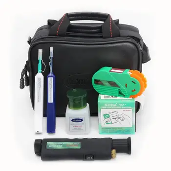 Optical Fiber Connector Cleaning & Inspection Tool Kit includes fiber optical Cleaner + Scope
Optical Fiber Connector Cleaning & Inspection Tool Kit includes fiber optical Cleaner + Scope