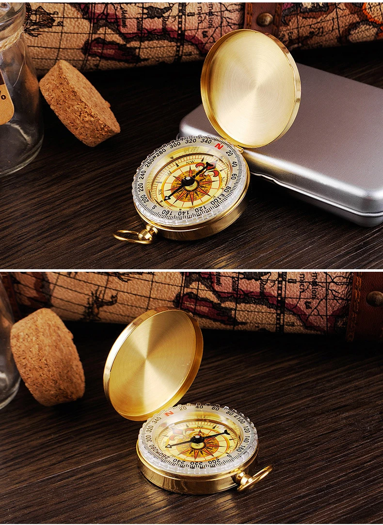 Description Picture 6 of item1pc Cusotmized Engrave Compass For Son Dropshipping Personalized Christmas Gifts Navigator Functional Compass 2021 ZNZ014