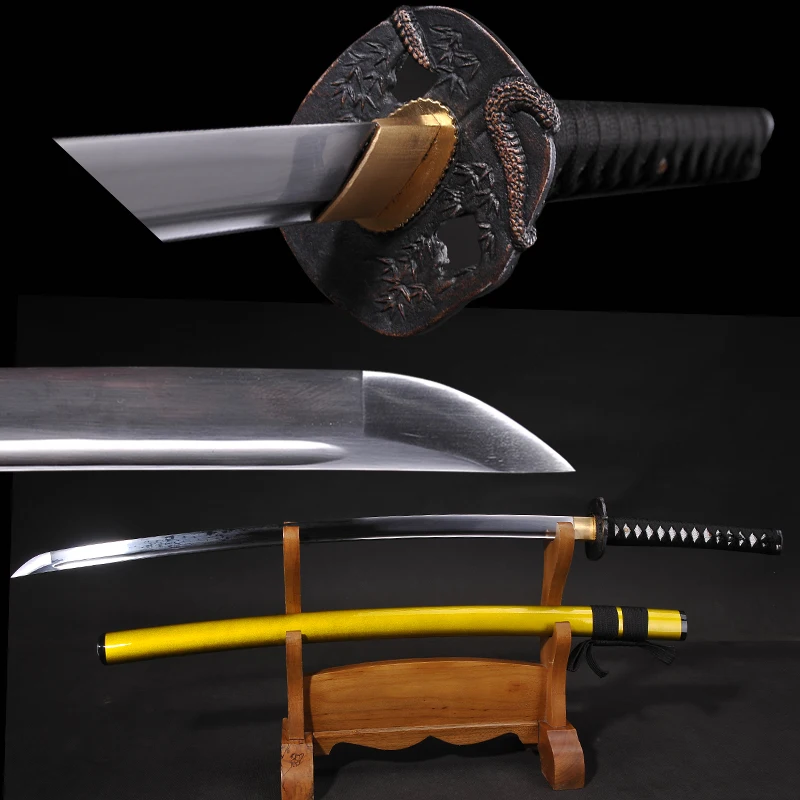 Ninja samurai katana real sword high carbon steel sharpness wooden sheath full tang swords Dragon Guard
Ninja samurai katana real sword high carbon steel sharpness wooden sheath full tang swords Dragon Guard