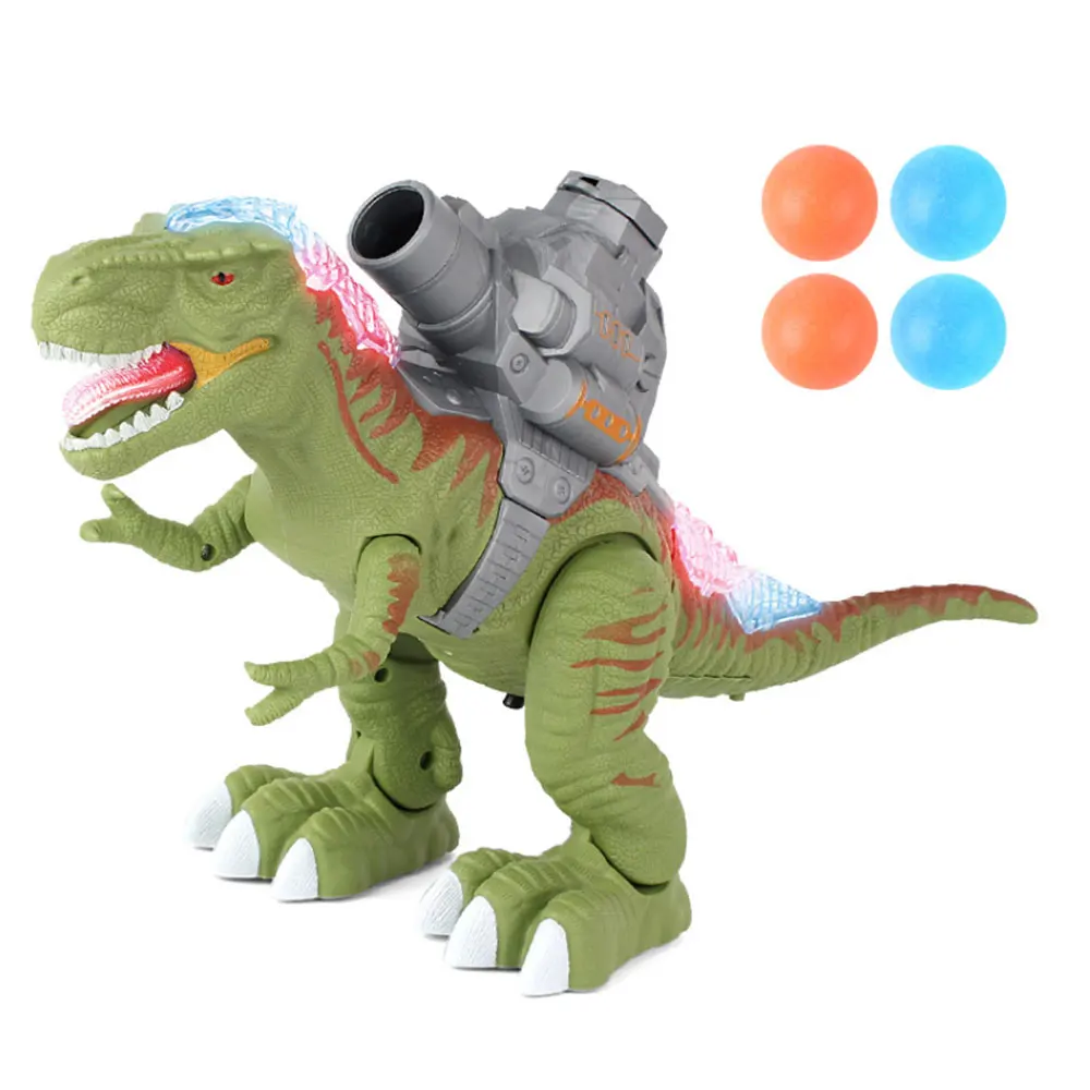 Electric Sound Light Dinosaur Toy Shooting Cannon Robot Mechanical Walking Dinosaur Designs Model Roaring Toys for Boy Gifts
Electric Sound Light Dinosaur Toy Shooting Cannon Robot Mechanical Walking Dinosaur Designs Model Roaring Toys for Boy Gifts