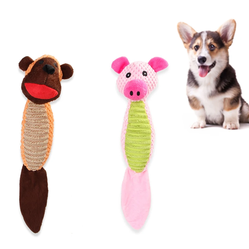Cute pet dog toy chewy squeak animal pet toy plush pig squeak monkey chew squeak toy dog supplies for dog and cat
Cute pet dog toy chewy squeak animal pet toy plush pig squeak monkey chew squeak toy dog supplies for dog and cat