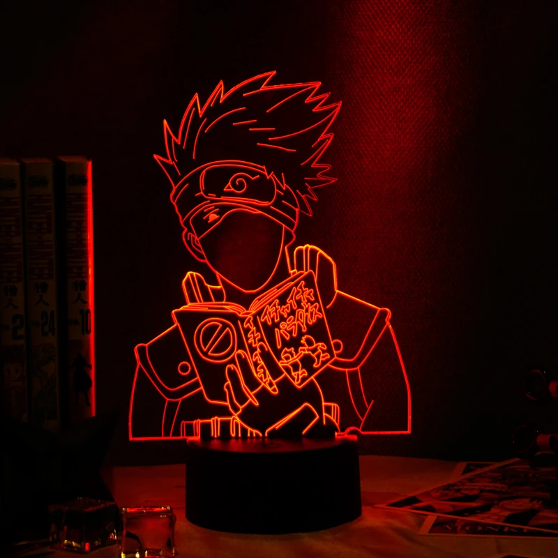 Japanese Anime Hatake Icha Icha Paradaisu Figure Nightlight Naruto Kakashi Led 3d Night Light for Child Bedroom Decor Desk Lamp
Japanese Anime Hatake Icha Icha Paradaisu Figure Nightlight Naruto Kakashi Led 3d Night Light for Child Bedroom Decor Desk Lamp