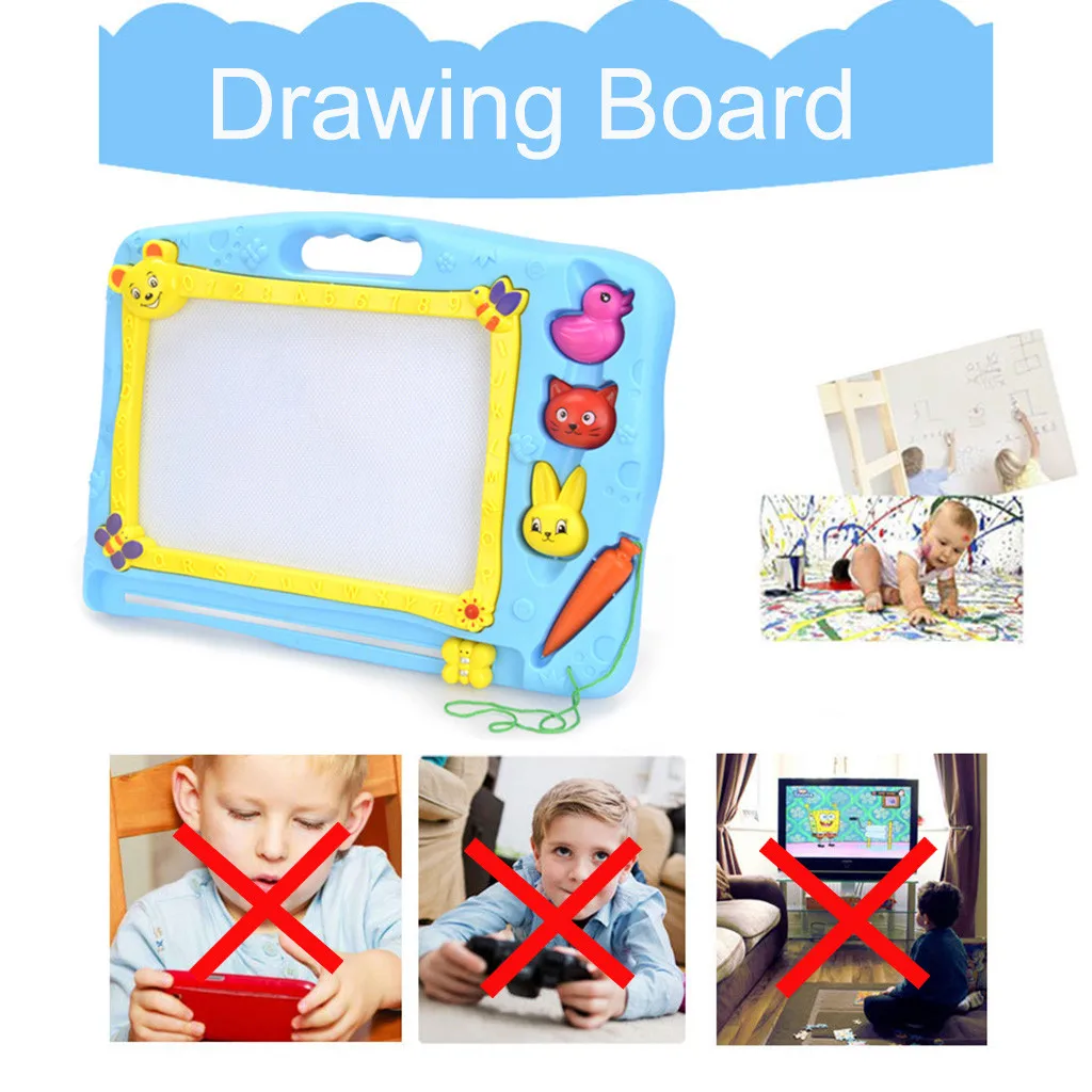 Kids Toys Multicolor Cartoon Magnetic Writing Drawing Board Erasable Smooth Drawing Board Creative Educational Toys
Kids Toys Multicolor Cartoon Magnetic Writing Drawing Board Erasable Smooth Drawing Board Creative Educational Toys