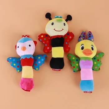 0-12 Months Wings Insect Rattle Stick Bar Newborn Baby Infant Hand Bell Handbell Sound Spin Kids Toy Early Education Squeaker
0-12 Months Wings Insect Rattle Stick Bar Newborn Baby Infant Hand Bell Handbell Sound Spin Kids Toy Early Education Squeaker