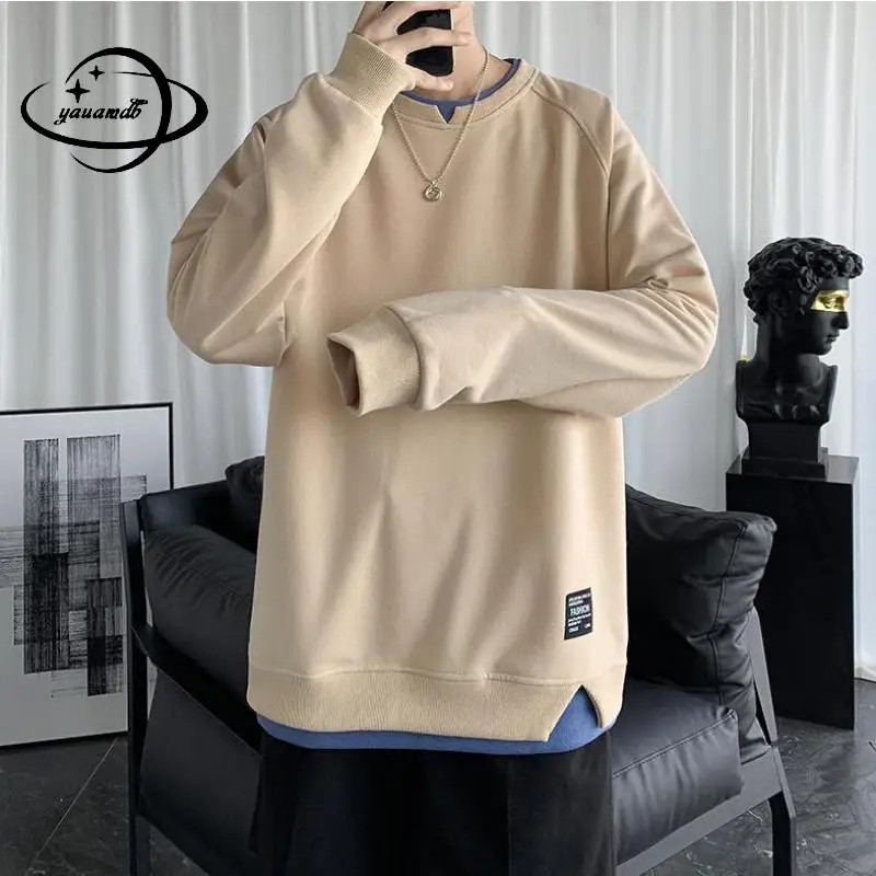 S-4xl Mens Sweatshirts Spring Autumn Male Hoodies Long Sleeve O-Neck Patchwork Wide-Waisted Comfortable Top Clothes Hy39
S-4xl Mens Sweatshirts Spring Autumn Male Hoodies Long Sleeve O-Neck Patchwork Wide-Waisted Comfortable Top Clothes Hy39