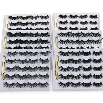 10 Pairs 3D Mink False Eyelashes Long Wispies Soft Fluffy Eyelashes Extension Dramatic Volume Cruelty-free Beauty Handmade
10 Pairs 3D Mink False Eyelashes Long Wispies Soft Fluffy Eyelashes Extension Dramatic Volume Cruelty-free Beauty Handmade