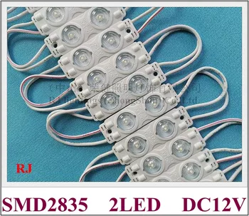 LED light module injection DC12V 54mm*16mm SMD 2835 2 LED 1W 140lm with diffuse lens 170 degree emitting angle aluminum PCB CE
LED light module injection DC12V 54mm*16mm SMD 2835 2 LED 1W 140lm with diffuse lens 170 degree emitting angle aluminum PCB CE