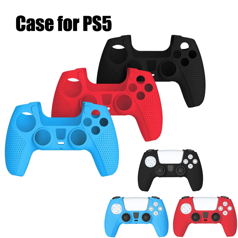 Cases For PS5 Game Handle Silicone Protective Cover Handle Dust-proof Protective Cover For Playstation 5 PS 5 Game Accessories
Cases For PS5 Game Handle Silicone Protective Cover Handle Dust-proof Protective Cover For Playstation 5 PS 5 Game Accessories