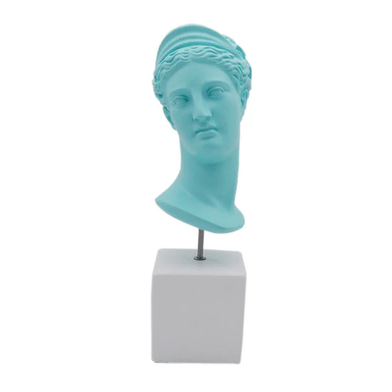 

23cm Greek Mythology Goddess Sophia Decorative Ornaments Imitation Plaster Sculpture Home Decoration Resin Character Statue