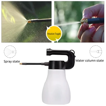3L Electric Watering Can with Adjustable Copper Mouth Portable Spray Bottle Automatic Water Pot USB Charging Sprayer for Garden
3L Electric Watering Can with Adjustable Copper Mouth Portable Spray Bottle Automatic Water Pot USB Charging Sprayer for Garden