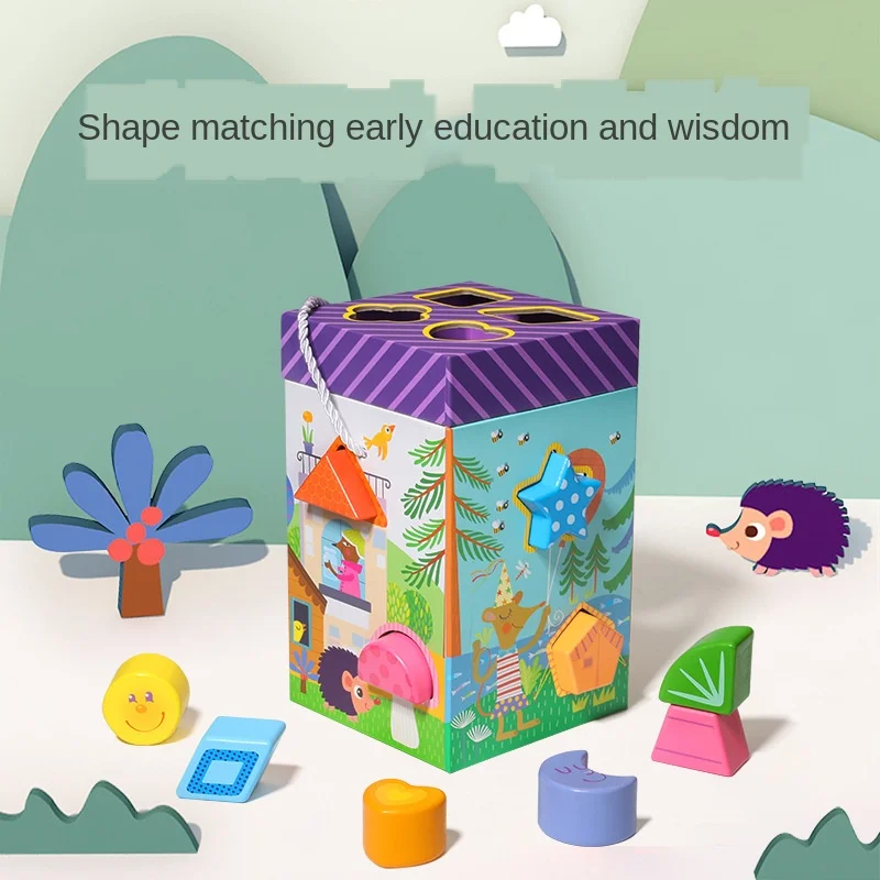 Children's wooden toy functional shape set of column around the bead intelligence box early education educational toys
Children's wooden toy functional shape set of column around the bead intelligence box early education educational toys