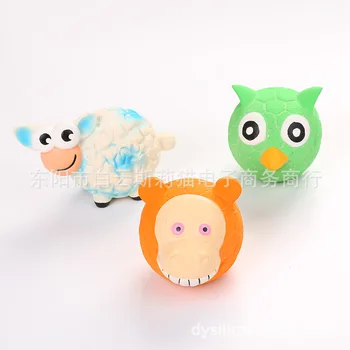 New Style Pet Dog Sounding Toys Cute Animal Monkey Lamb Modeling Latex Bite Toy 
New Style Pet Dog Sounding Toys Cute Animal Monkey Lamb Modeling Latex Bite Toy