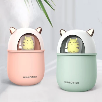 Ultrasonic Air Humidifier 300ml Mini Cute Pet Aroma Essential Oil Diffuser USB Seven Colors Romantic LED Night Lamp Mist Maker
Ultrasonic Air Humidifier 300ml Mini Cute Pet Aroma Essential Oil Diffuser USB Seven Colors Romantic LED Night Lamp Mist Maker