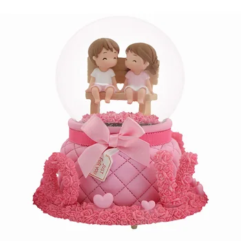 External Turn Love Rose Base Crystal Ball Wedding Decoration Figurines Home Decor Crafts Boy Girl Music Box Resin Bedside Decor
External Turn Love Rose Base Crystal Ball Wedding Decoration Figurines Home Decor Crafts Boy Girl Music Box Resin Bedside Decor
