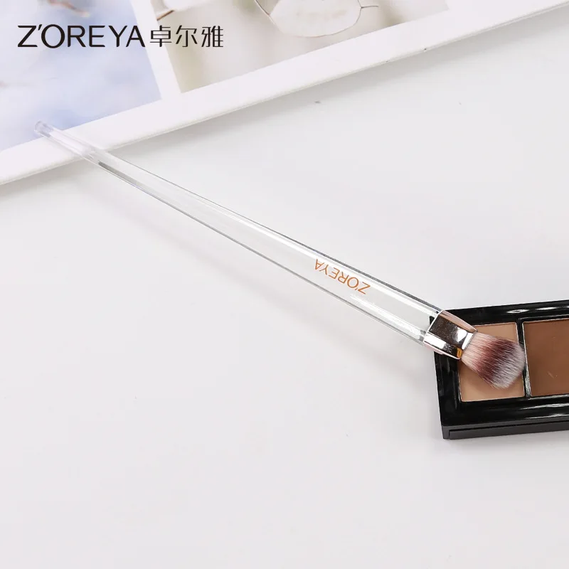 ZOREYA High Quality Transparent crystal handle Smoky Eye shadow brush Portable Beginner Eye Halo Brush
ZOREYA High Quality Transparent crystal handle Smoky Eye shadow brush Portable Beginner Eye Halo Brush