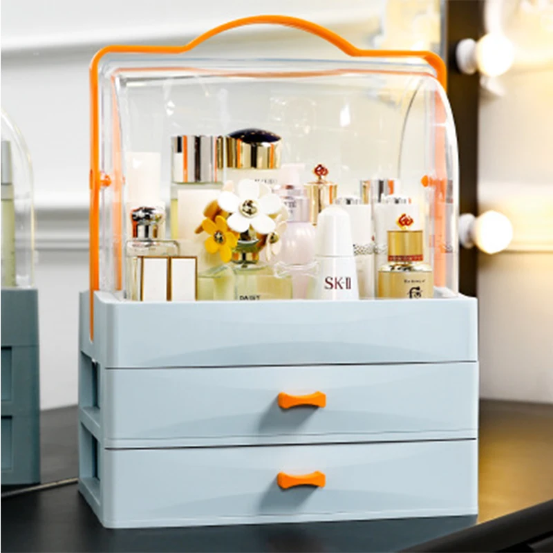 Acrylic Makeup case Organizer Multifunctional Transparent Cosmetic Box Hand-held Cosmetic Jewelry Box Drawer Home Storage Boxs
Acrylic Makeup case Organizer Multifunctional Transparent Cosmetic Box Hand-held Cosmetic Jewelry Box Drawer Home Storage Boxs