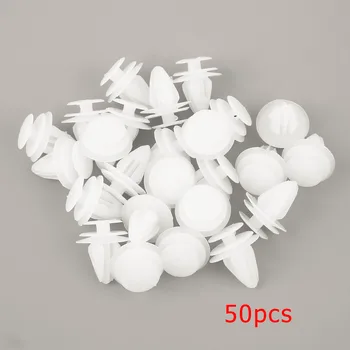 50 Pcs 8mm Universal Automobile Bumpers Hole Plastic Push Screw Rivet Door Buckle Panel Fixings Clips White for Car Hot
50 Pcs 8mm Universal Automobile Bumpers Hole Plastic Push Screw Rivet Door Buckle Panel Fixings Clips White for Car Hot