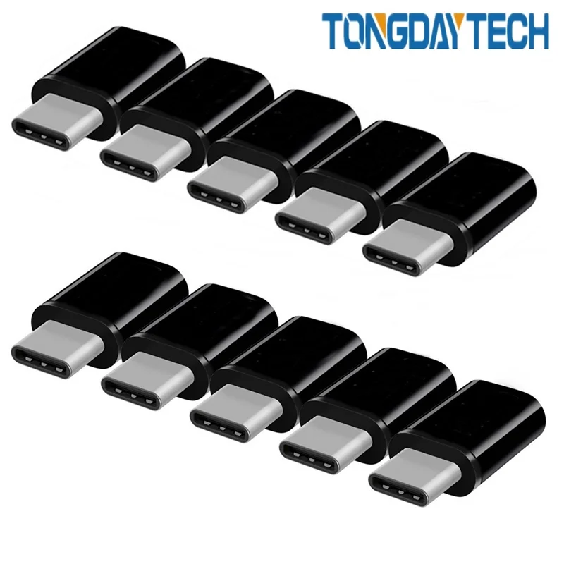 Адаптер Tongdaytech USB C переходник Micro Female Type Male OTG для One plus 6 5 Xiaomi mi 8 Huawei|Переходники и