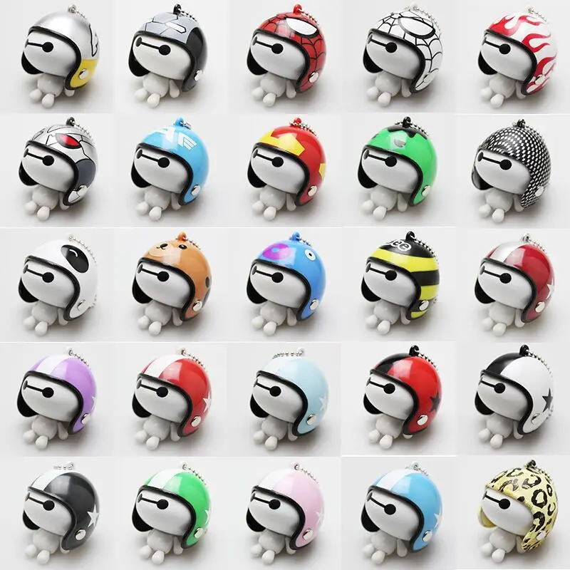 Hot Baymax Figures Key Chain Motorcycle Safety Helmet Keychain Men Key Holder Women Cute Trendy Key Ring for Car Purse Bag Gift
Hot Baymax Figures Key Chain Motorcycle Safety Helmet Keychain Men Key Holder Women Cute Trendy Key Ring for Car Purse Bag Gift
