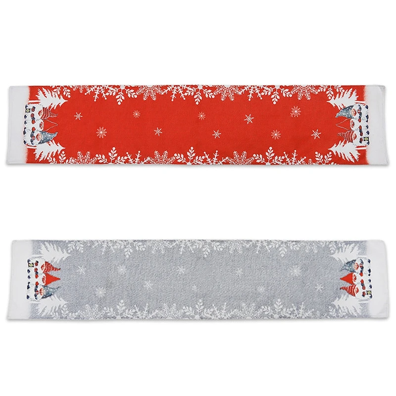1Pcs Christmas Table Runner Santa Claus and Snowflake Symmetry At Both Ends Decorative Table Linens Table Flag
1Pcs Christmas Table Runner Santa Claus and Snowflake Symmetry At Both Ends Decorative Table Linens Table Flag