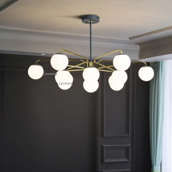 Modern Luster Glass LED Loft Chandeliers Nordic Luxury Chandelier Lighting Decor Europe Bedroom Hanging Lamps Kitchen Fixtures
Modern Luster Glass LED Loft Chandeliers Nordic Luxury Chandelier Lighting Decor Europe Bedroom Hanging Lamps Kitchen Fixtures