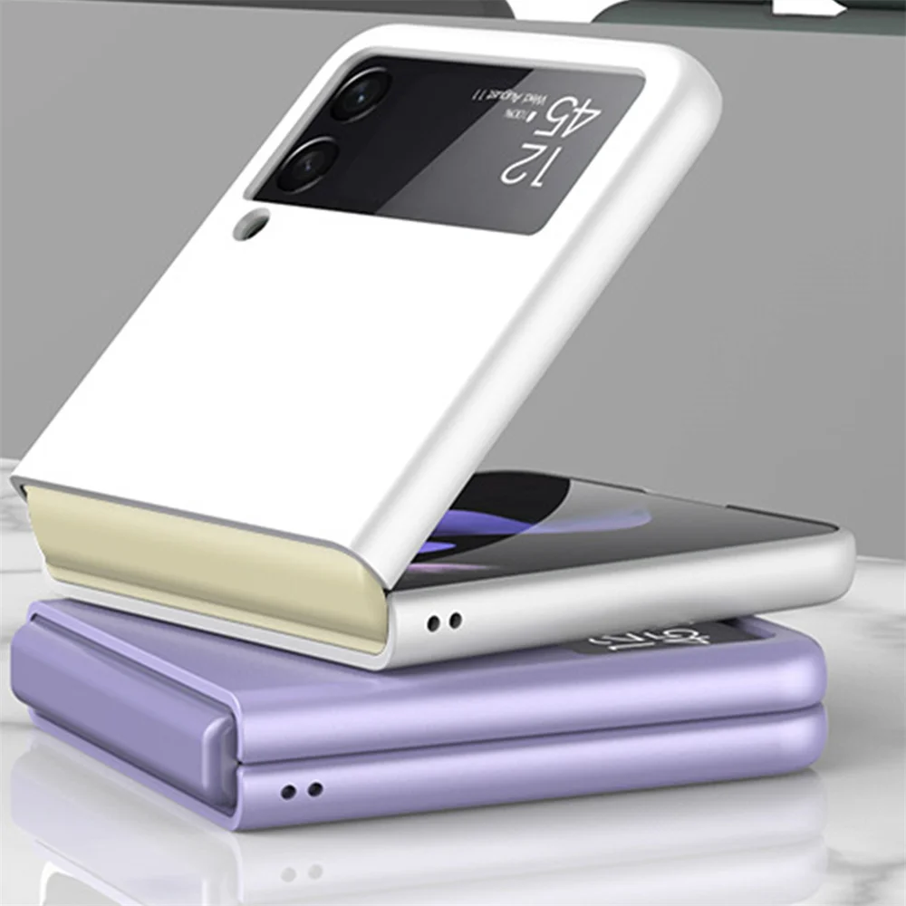 For Samsung Galaxy Z Flip 3 Case creative Hard Matte Phone Cover solid color No Fingerprint Soft-Touch Finish White Protective 
For Samsung Galaxy Z Flip 3 Case creative Hard Matte Phone Cover solid color No Fingerprint Soft-Touch Finish White Protective