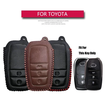 Leather Car Key Case Cover For Toyota Corolla 2020 Chr Aygo Rav4 Hilux Camry 70 40 Land Cruiser 200 Crown Key Holder Accessories
Leather Car Key Case Cover For Toyota Corolla 2020 Chr Aygo Rav4 Hilux Camry 70 40 Land Cruiser 200 Crown Key Holder Accessories