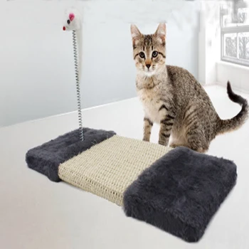 Mouse Sisal Spring Cat Scratch with Holding Pad Cat Grind Claws Catch Fun Toy Scratch Pillar Toys Pet Products Cat Toys
Mouse Sisal Spring Cat Scratch with Holding Pad Cat Grind Claws Catch Fun Toy Scratch Pillar Toys Pet Products Cat Toys