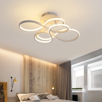 New VEIHAO Creative white modern LED ceiling lights for living room bedroom meeting room RC dimming golden ceiling lamp lighting
New VEIHAO Creative white modern LED ceiling lights for living room bedroom meeting room RC dimming golden ceiling lamp lighting