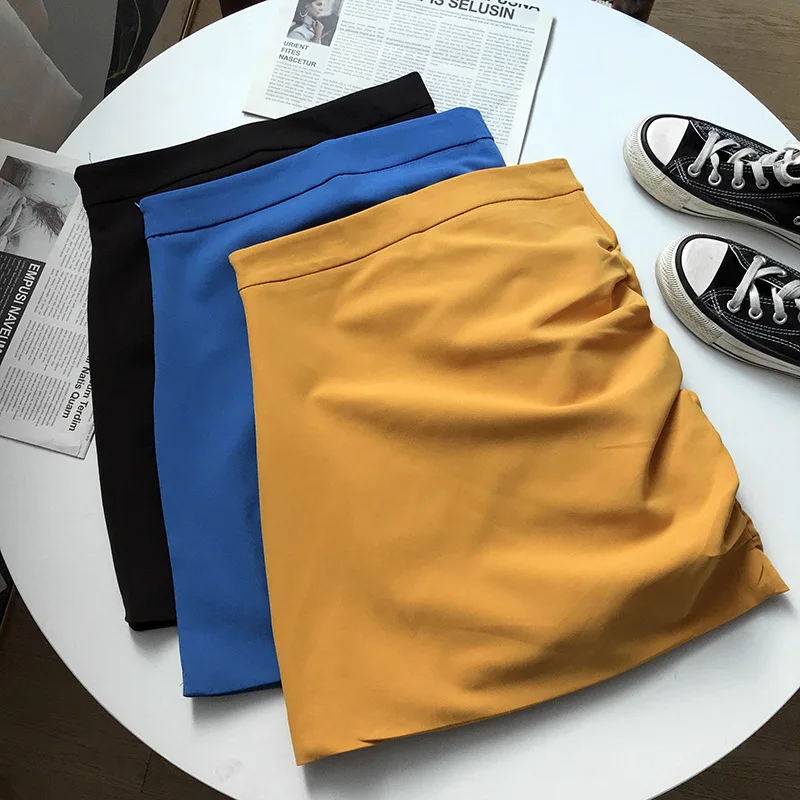 2020 Korean-style Trend Simple Solid Color Short Skirt Versatile Elegant Skirt Fashion New Style Casual Western Style 1.28
2020 Korean-style Trend Simple Solid Color Short Skirt Versatile Elegant Skirt Fashion New Style Casual Western Style 1.28