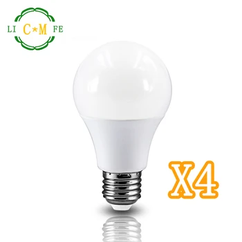 4pcs LED lamp E27 3W 5W 7W 9W 12W 15W SMD 2835 Real Power Led Light Bulb AC 220V 110V Cold Warm White Led ball bulb for home
4pcs LED lamp E27 3W 5W 7W 9W 12W 15W SMD 2835 Real Power Led Light Bulb AC 220V 110V Cold Warm White Led ball bulb for home