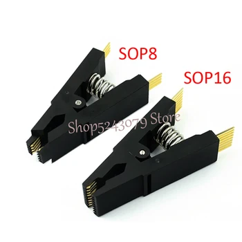 Programmer Testing Clip SOP8 SOP16 SOP SOIC 8 SOIC8 DIP8 DIP 8 Pin IC Test Clamp
Programmer Testing Clip SOP8 SOP16 SOP SOIC 8 SOIC8 DIP8 DIP 8 Pin IC Test Clamp