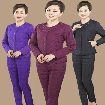 Autumn and Winter Middle-Aged and Elderly down Liner Suit Female Mother Dress Ladies down Jacket Slim Thick Warm Cotton Trousers
Autumn and Winter Middle-Aged and Elderly down Liner Suit Female Mother Dress Ladies down Jacket Slim Thick Warm Cotton Trousers