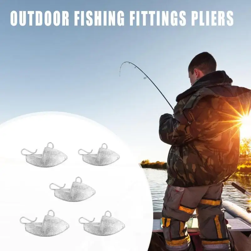 5pcs/set Universal Lead Jig Head Safety and Reliability Weight Match Crank Hook Fly Fishhooks Carp Outdoor Special Purpose
5pcs/set Universal Lead Jig Head Safety and Reliability Weight Match Crank Hook Fly Fishhooks Carp Outdoor Special Purpose