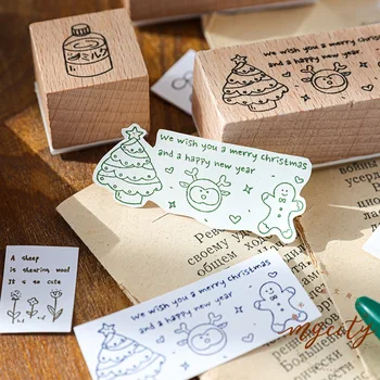 Vintage Christmas Cotton Island Series Wooden Rubber Stamps for Scrapbooking Stationery DIY Scrapbooking Wooden Stamp
Vintage Christmas Cotton Island Series Wooden Rubber Stamps for Scrapbooking Stationery DIY Scrapbooking Wooden Stamp