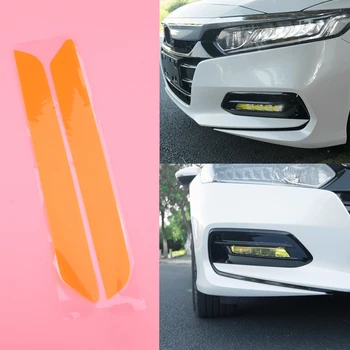 CITALL Plastic 1 Pair Yellow Front Fog Light Lamp Decor Cover Sticker Trim Fit For Honda Accord 2018 2019 2020
CITALL Plastic 1 Pair Yellow Front Fog Light Lamp Decor Cover Sticker Trim Fit For Honda Accord 2018 2019 2020