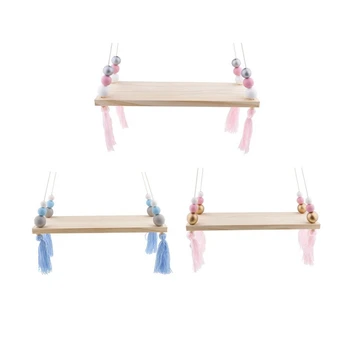 Wooden Wall Shelf Hanging Tassel Children Bebe Nordic Style Wall Frame
Wooden Wall Shelf Hanging Tassel Children Bebe Nordic Style Wall Frame