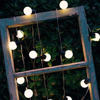 5M 10M LED String Light Outdoor Fairy Lights Garland Globle Bulbs Garden Patio Wedding Christmas Decoration Light Chain Lamp
5M 10M LED String Light Outdoor Fairy Lights Garland Globle Bulbs Garden Patio Wedding Christmas Decoration Light Chain Lamp