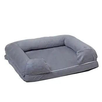 Grey Pet Bed Cat Nest Dog Nest Warm And Comfortable Nest Full Polyester Waterproof Rebound Sponge Suede Soft Pet Mattress PT0189
Grey Pet Bed Cat Nest Dog Nest Warm And Comfortable Nest Full Polyester Waterproof Rebound Sponge Suede Soft Pet Mattress PT0189