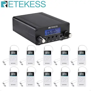 Retekess TR508 Wireless FM Broadcast Transmitter Radio Station+10pcs PR13 Radio for Drive-in Church Meeting Translation
Retekess TR508 Wireless FM Broadcast Transmitter Radio Station+10pcs PR13 Radio for Drive-in Church Meeting Translation