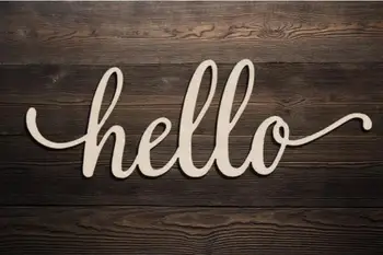 Hello Script Wood Sign Wooden Hello Sign Laser Cut Wood Sign Wood Room Decoration Wedding Decor Cursive Hello Greeting Sign
Hello Script Wood Sign Wooden Hello Sign Laser Cut Wood Sign Wood Room Decoration Wedding Decor Cursive Hello Greeting Sign